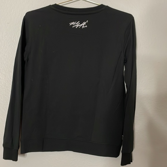 Karl Lagerfeld Paris Sunset Eiffel Cotton-Blend Sweatshirt - Picture 13 of 14